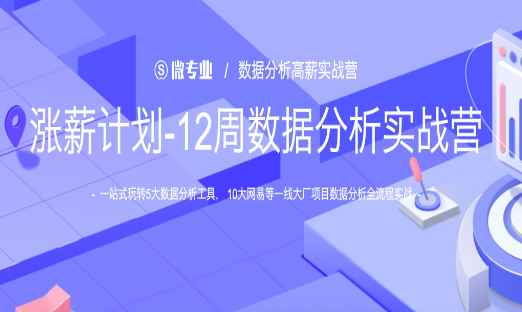 网易-涨薪计划12周数据分析实战营|2022年|价值6698元|重磅首发