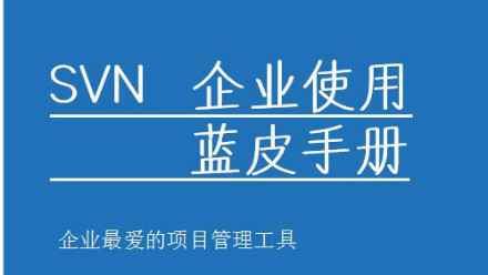 SVN互联网图文教程（0到企业开发）